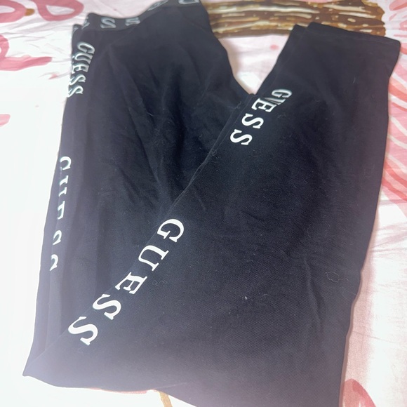 Guess Black Logo Leggings - Picture 4 of 8